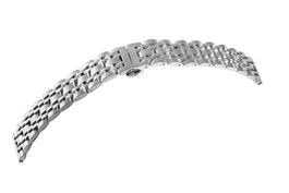Uhrenband Edelstahl Butterfly 18mm poliert, massiv