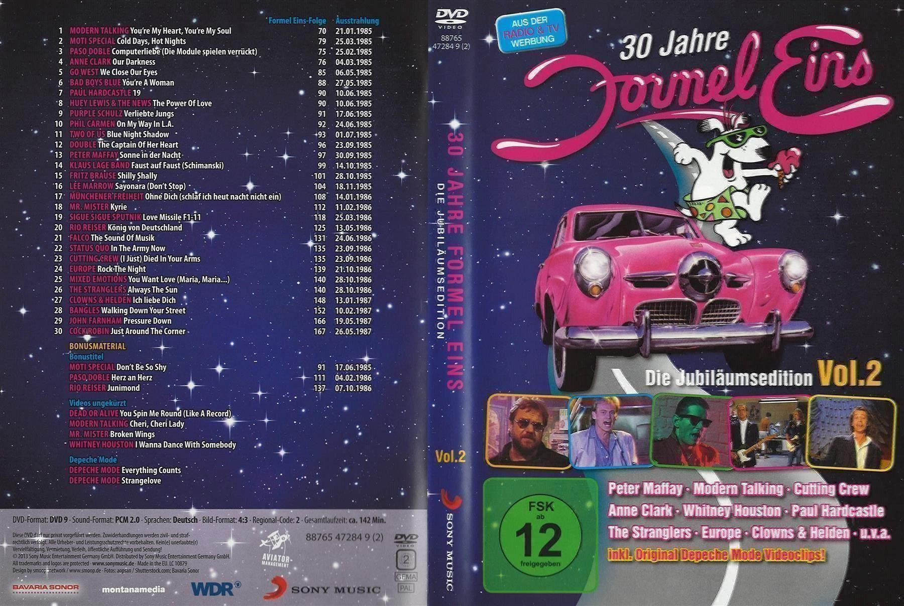 Tutti i DVDs: 30 JAHRE FORMEL EINS / FORMEL 1 / 3 DVD – Usato da Basel venduto da verano1000 3