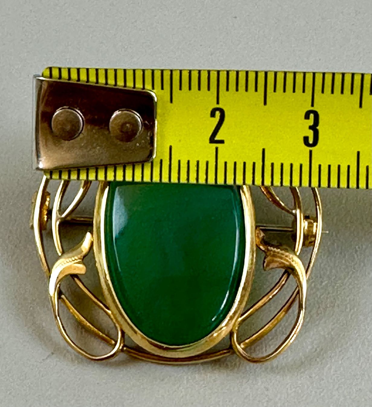 Broschen & Nadeln: VINTAGE GOLDBROSCHE “ACHAT” 18K – Gebraucht aus Zürich von NIKI777 6