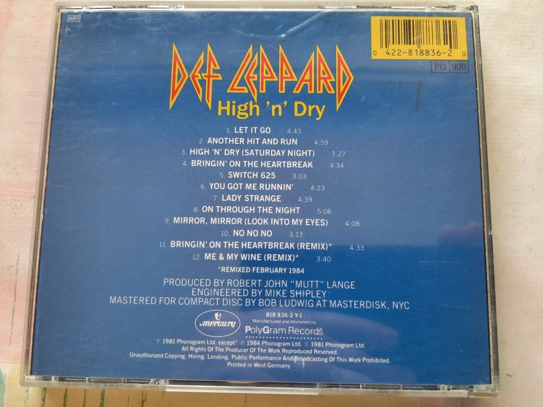 CD: Cd Def Leppard - High'n'Dry – Usato da Pully venduto da bro_n52j 1