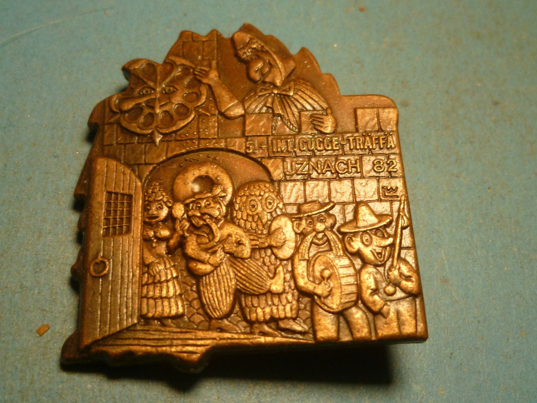 Plaquettes & Badges: UZNACH 1982 BRONZE – D'occasion à Ried (Muotathal) par Mandarin02