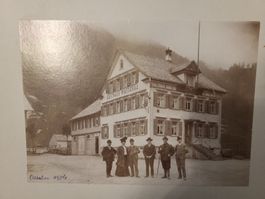 Foto Gasthaus Wasserau Wasserauen Appenzell 1906