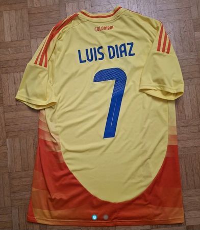 Kolumbien 2024 Heimtrikot #7 Luis Diaz in Grösse L