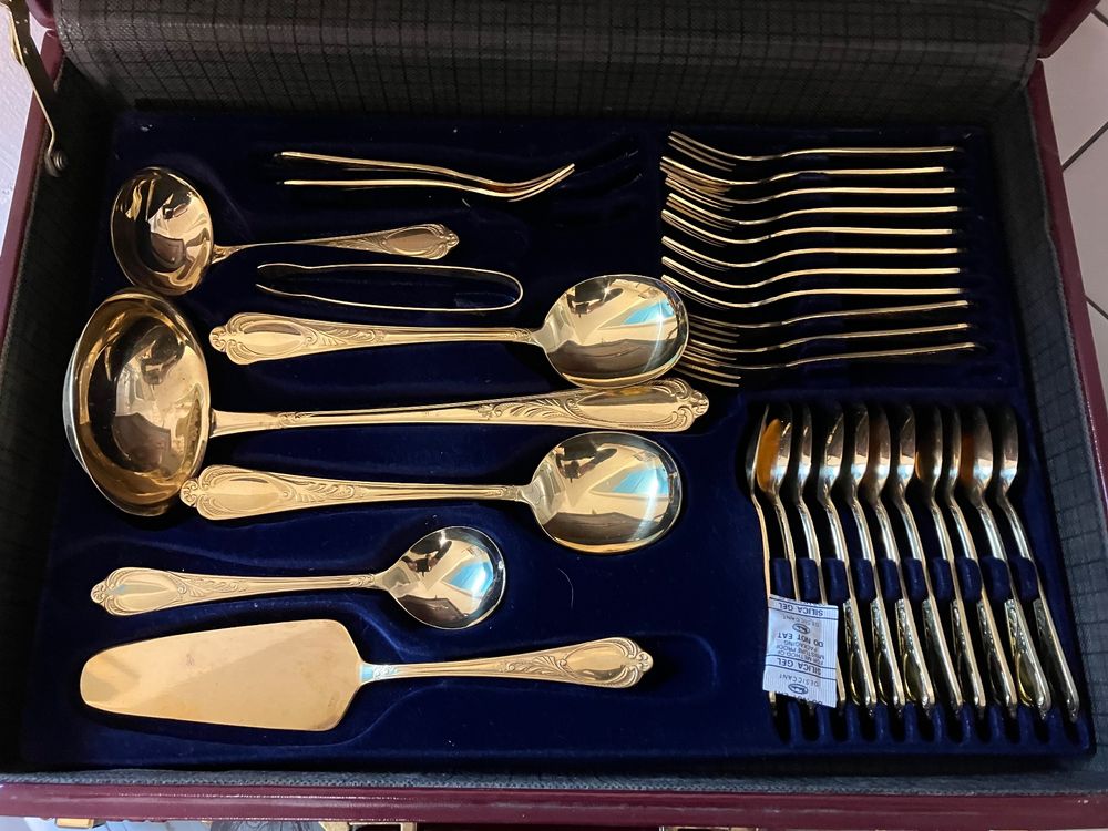 Goldbesteck 24 Karat sBs Solingen (Gebraucht) in Wetzikon ZH für CHF