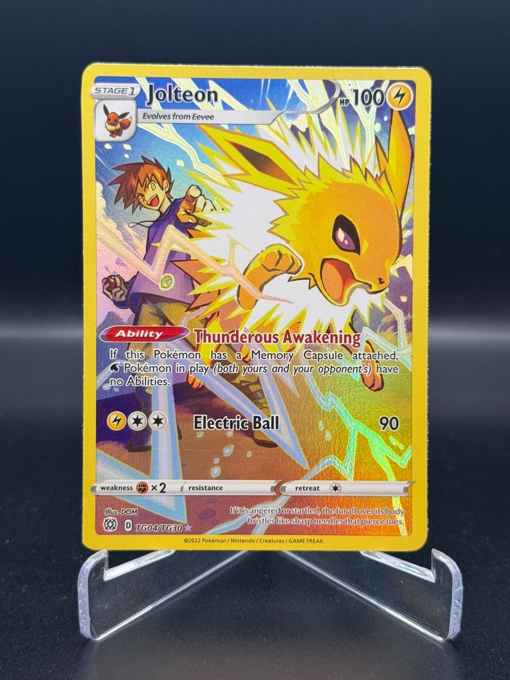 Pokémon Sammelbilder & Trading cards: Jolteon (BRS TG04) – Gebraucht aus Birmensdorf ZH von SnorlaxMail