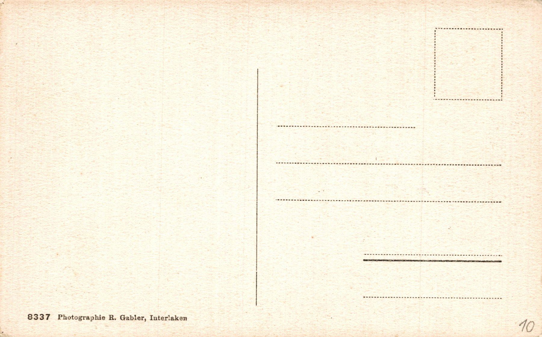Cartoline postali: Wilderswyl – Usato da Bronschhofen venduto da Astore 1