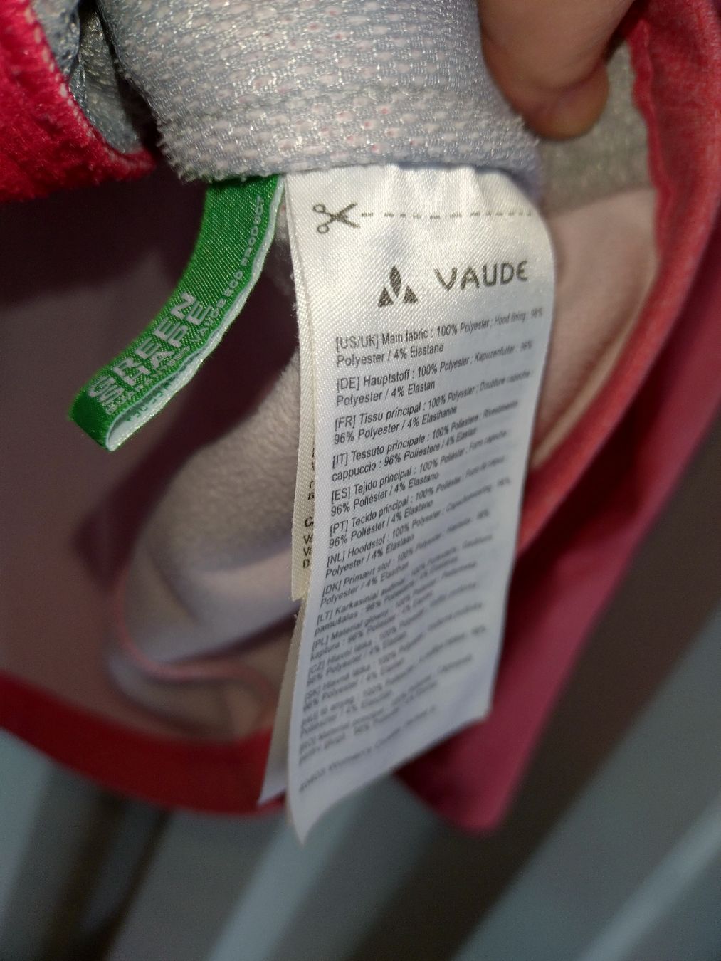 Vaude Giacche: Veste Vaude rose, taille S, Long zip TBE – Usato da Farvagny-le-Grand venduto da LaCaverne 5
