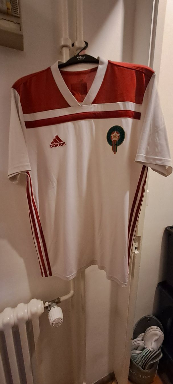 Adidas Leibchen & Hosen: Maillot foot équipe du Maroc 2018 – Gebraucht aus Genève von lolo1232