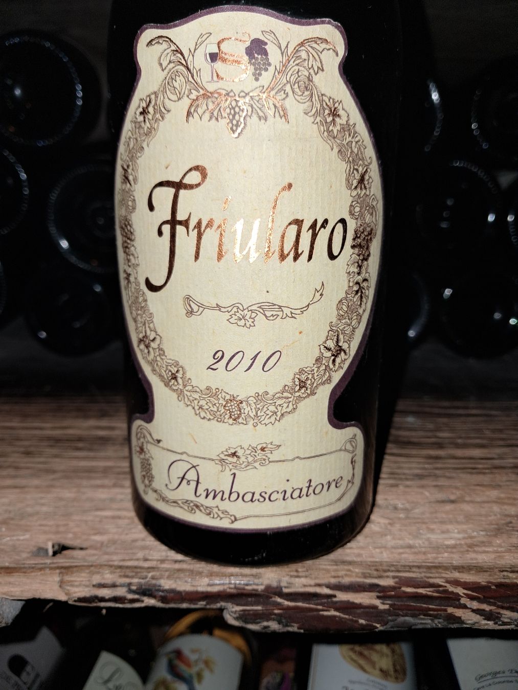 Vino: Friularo Ambasciatore 2010 – Nuovo e nell'imballaggio originale da Le locle venduto da juliensaran 1