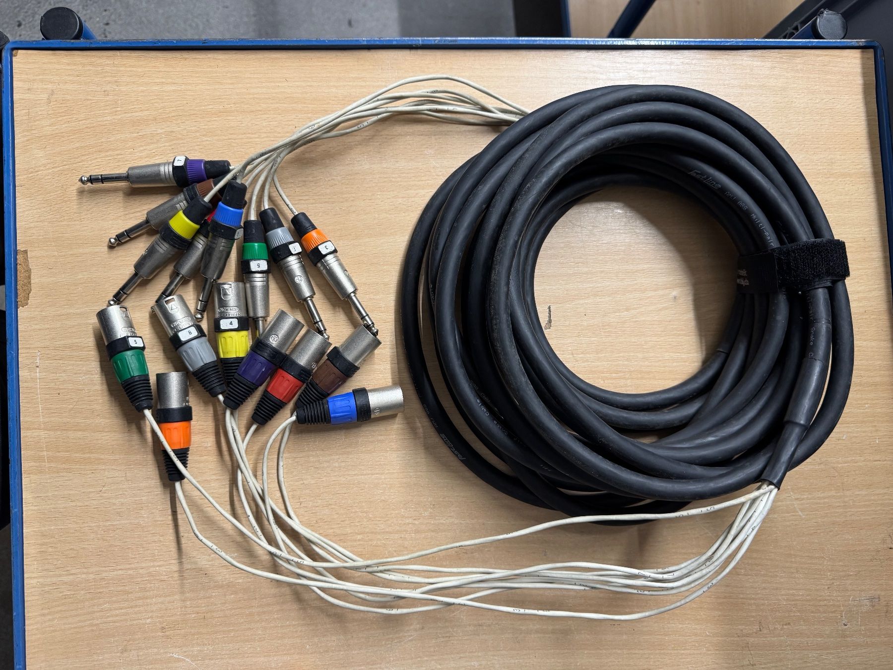 Cavi: 10m Multicore XLR-Jack Audio Kabel – Usato da Oberdorf NW venduto da AndotechnicsGmbH