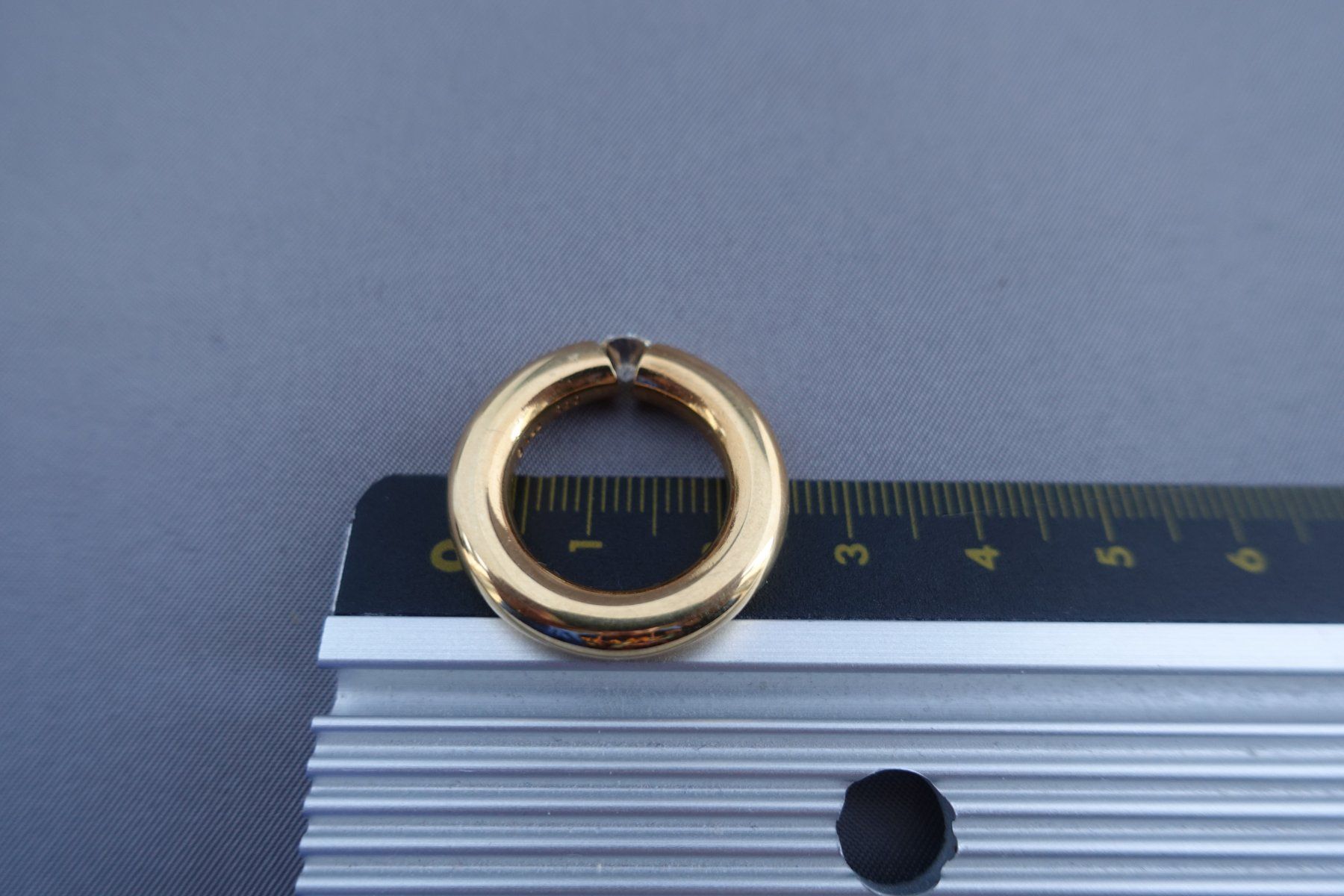 Anelli: Pneuring massiv 18 kt. Gelbgold – Usato da Kilchberg ZH venduto da dnalor11 5