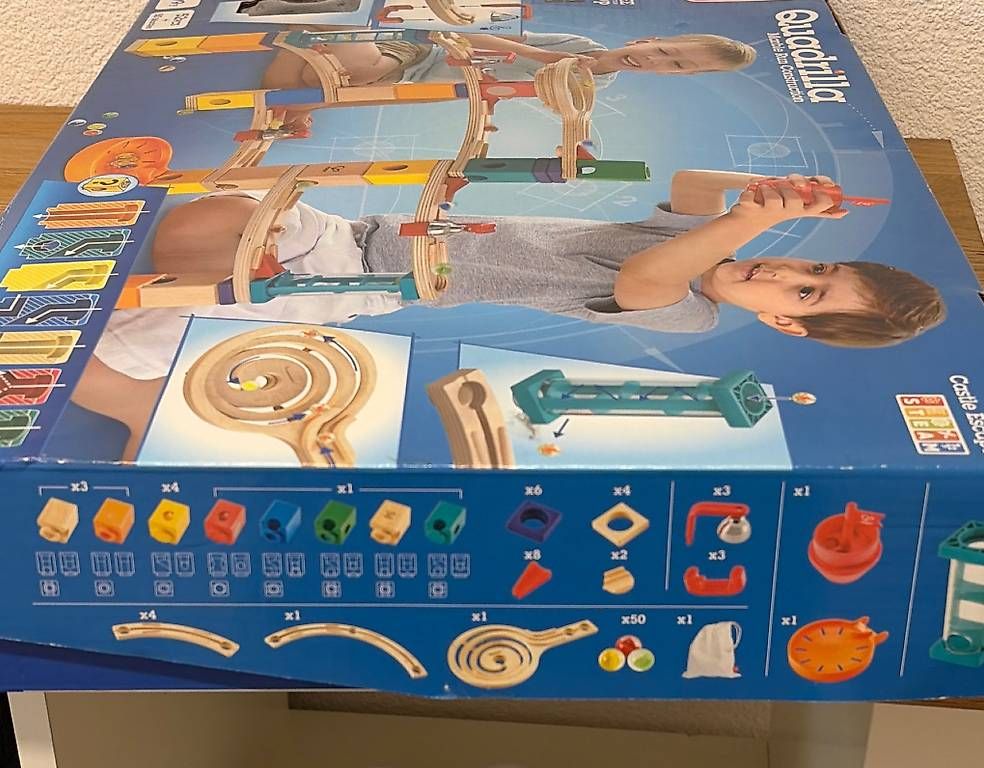 Giocattoli: Hape Quadrilla Kugelbahn, Murmelbahn – Usato da Hinterforst venduto da moliki 2