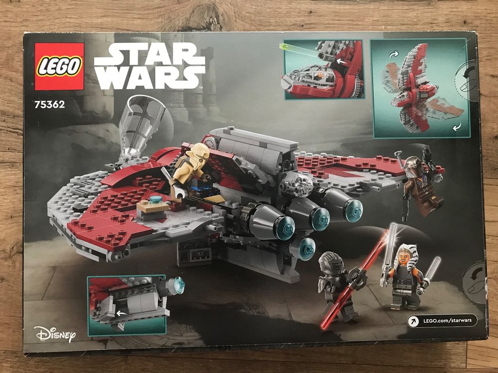 lego star wars 75362 ahsoka tano's t-6 jedi shuttle (Neu und ...