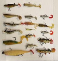 Gummifische Angelköder Set verschiedene Modelle gebraucht