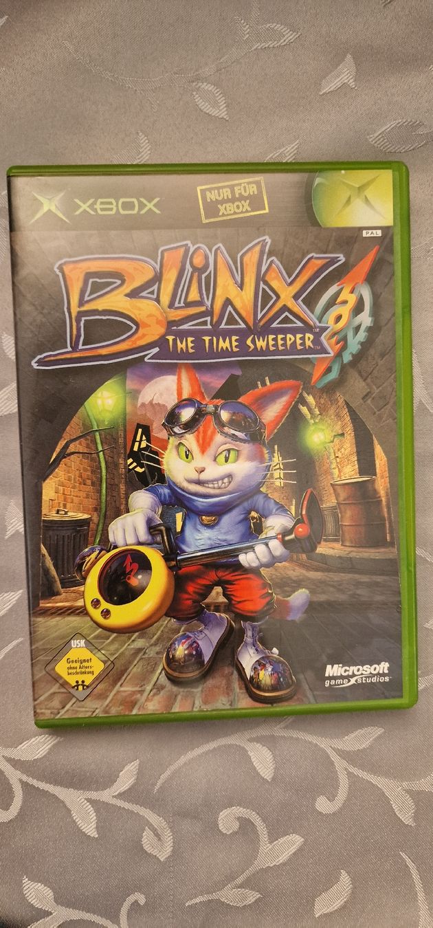 Microsoft Spiele: Blinx The Time Sweeper Xbox Klassiker mit Anleitung – Gebraucht aus Romanshorn von REALJessiB
