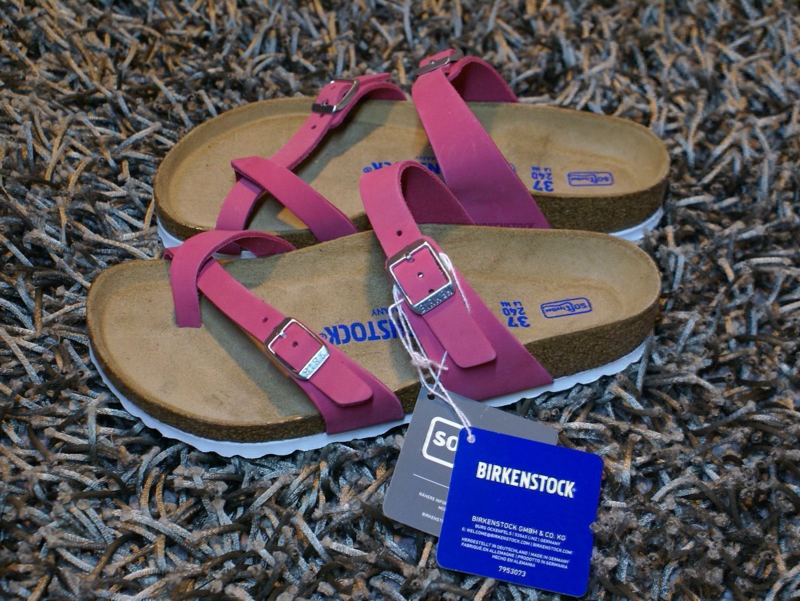 Birkenstock Damenschuhe: Birkenstock, Mayari, Gr. 37, Leder, Softbed, NEU – Neu und originalverpackt aus Wattwil von glueck