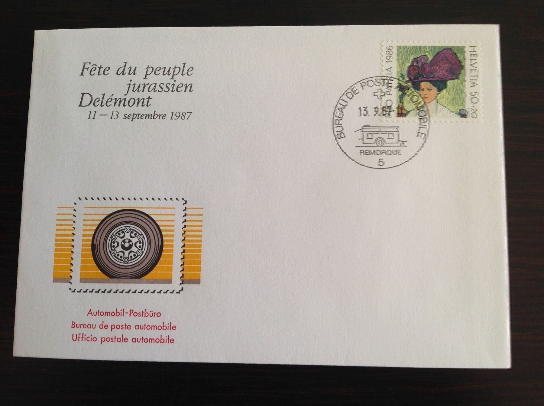 Tutti i francobolli: Sonderstempel Bureau de Poste Automobile – Usato da Horw venduto da Luki49 3