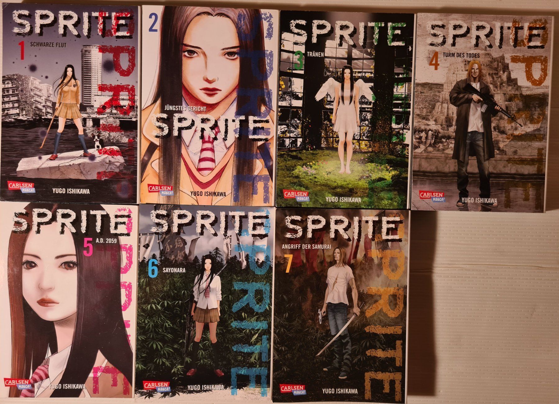 Fumetti: Sprite 1, 2, 3, 4, 5, 6 und 7 - Manga – Usato da Münchenstein venduto da vitalfit