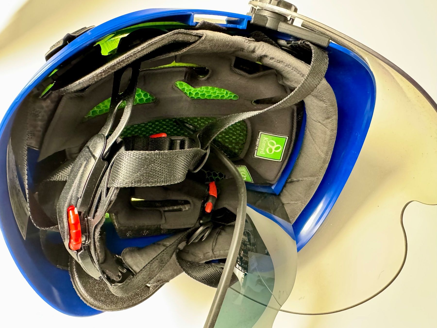 Caschi: ZERO Kletterhelm PINNACLE ZERTEC VENT Visiere Clear + Shadow – Usato da Rothenthurm venduto da WalterliTell 1