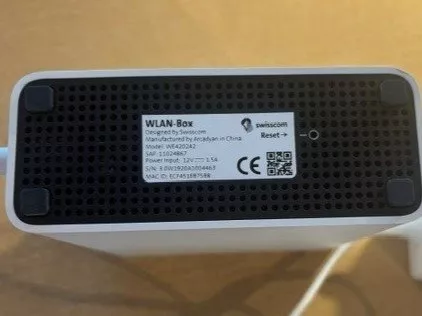 Swisscom WiFi: Swisscom WLAN-Box – Usato da Schötz venduto da Lenny-French 2