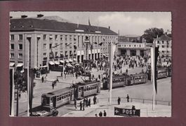 BASEL - Mustermesse - Tram // Eckbug //