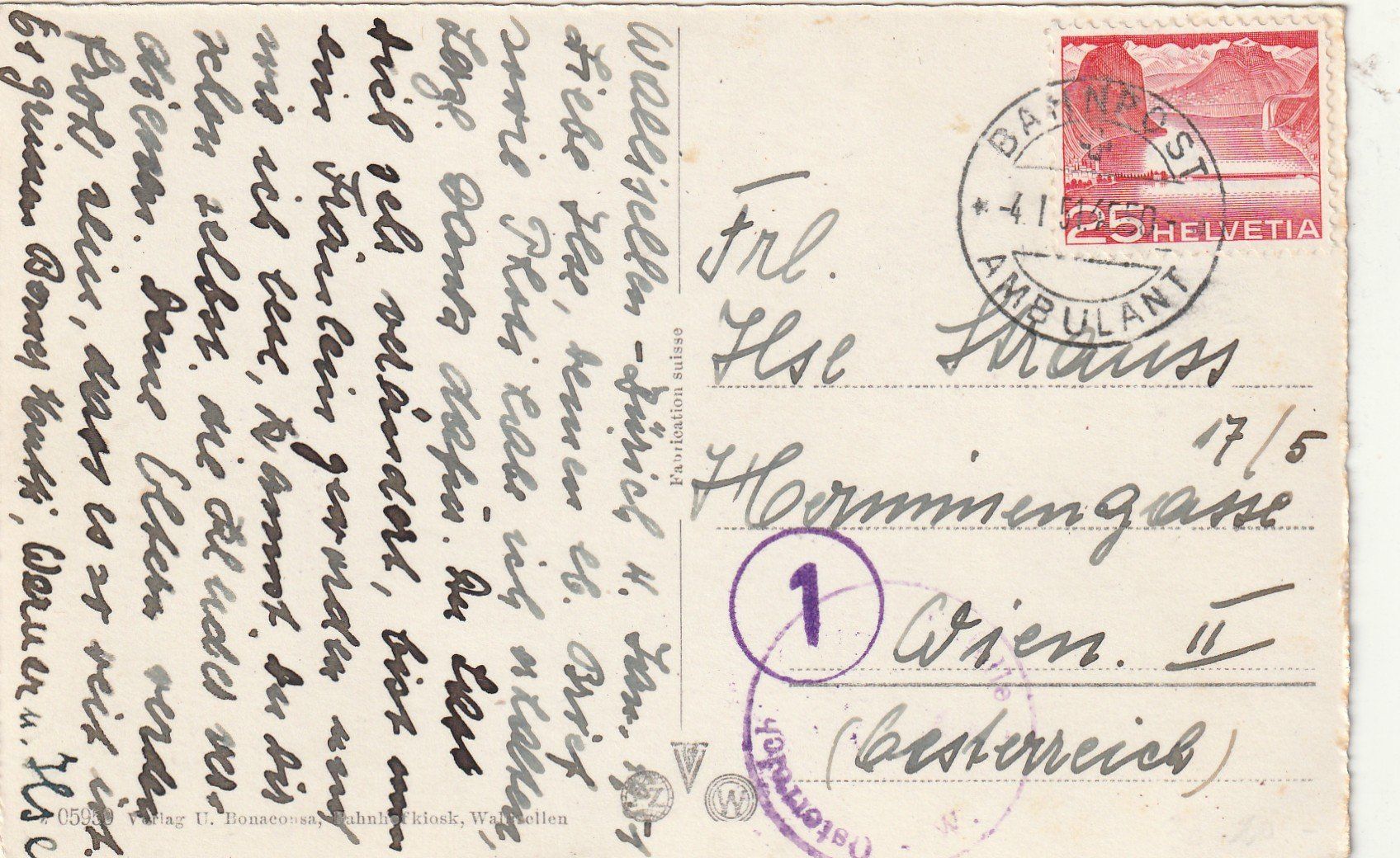 Cartoline postali: Wallisellen Schwimmbad – Usato da Rorschacherberg venduto da fratovi2 1