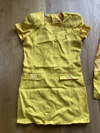 Valentino Kleid in Sonnenblumengelb - Grösse M -
