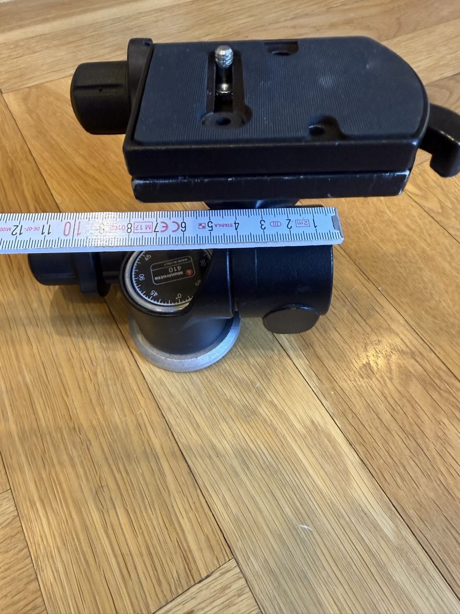 Manfrotto Stative & Stativköpfe: Manfrotto 410 Stativkopf gebraucht – Gebraucht aus Basel von ich-verkauf-dir-was 7