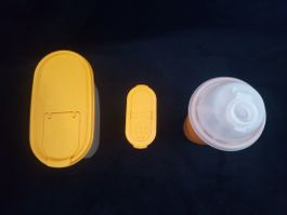 TUPPERWARE 3er Set - praktische Küchenhelfer in Gelb, Orange