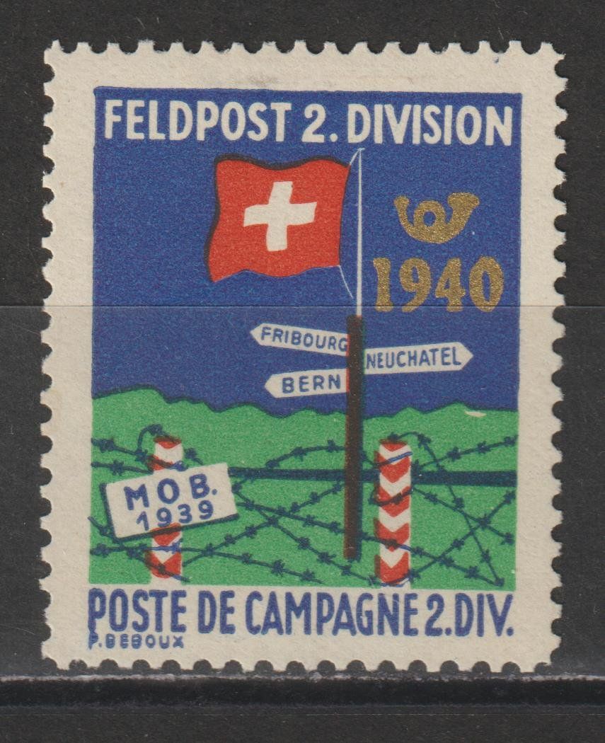 Tutti i francobolli: Feldpost Nr. 4d/1 * – Usato da Siebnen venduto da Fstaehli