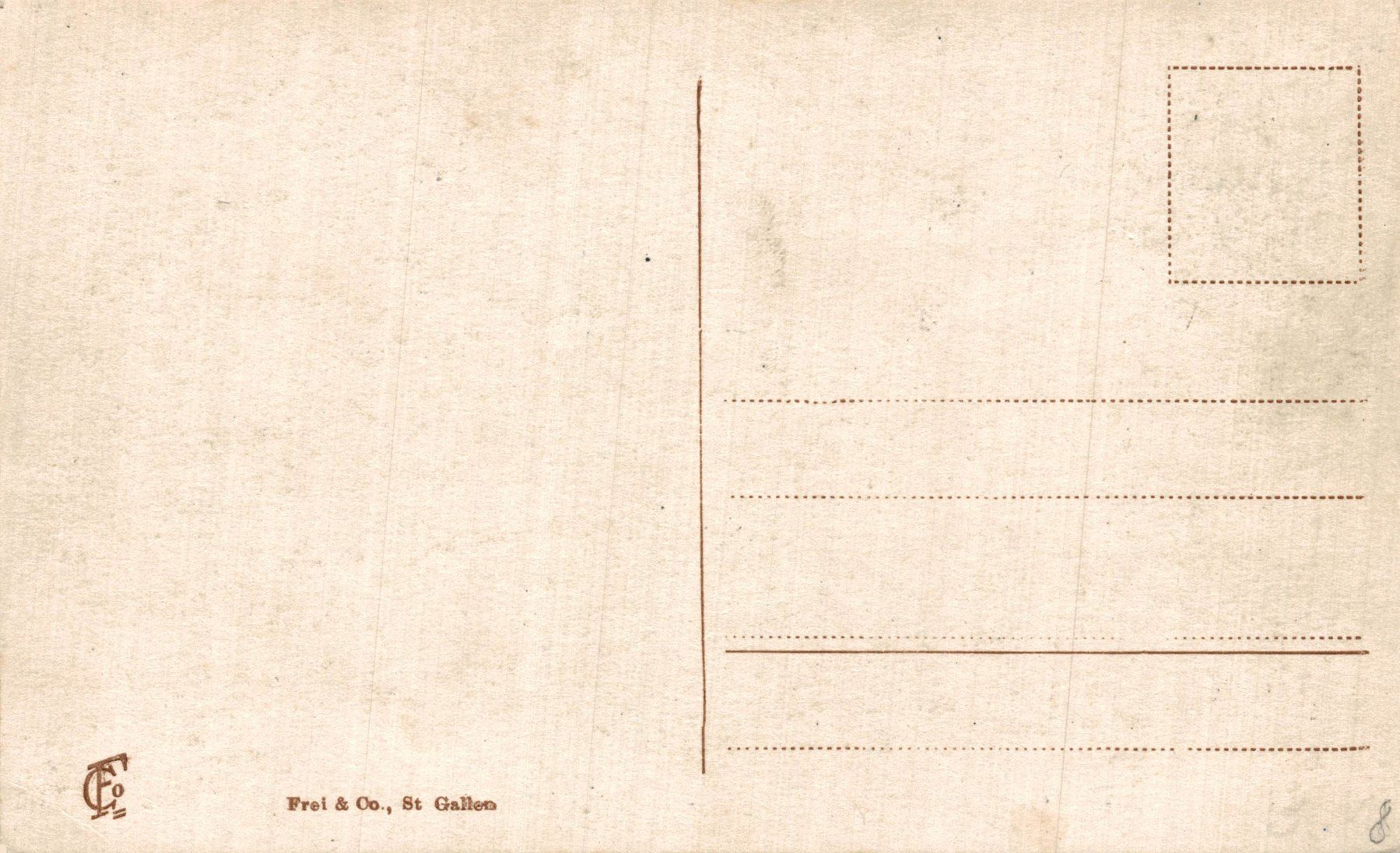 Ansichtskarten: St. Gallen mit Bodensee – Gebraucht aus Bronschhofen von Astore 1