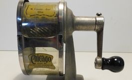 Rarität Spitzer alte Amerikanische Spitzmaschine  Chicago