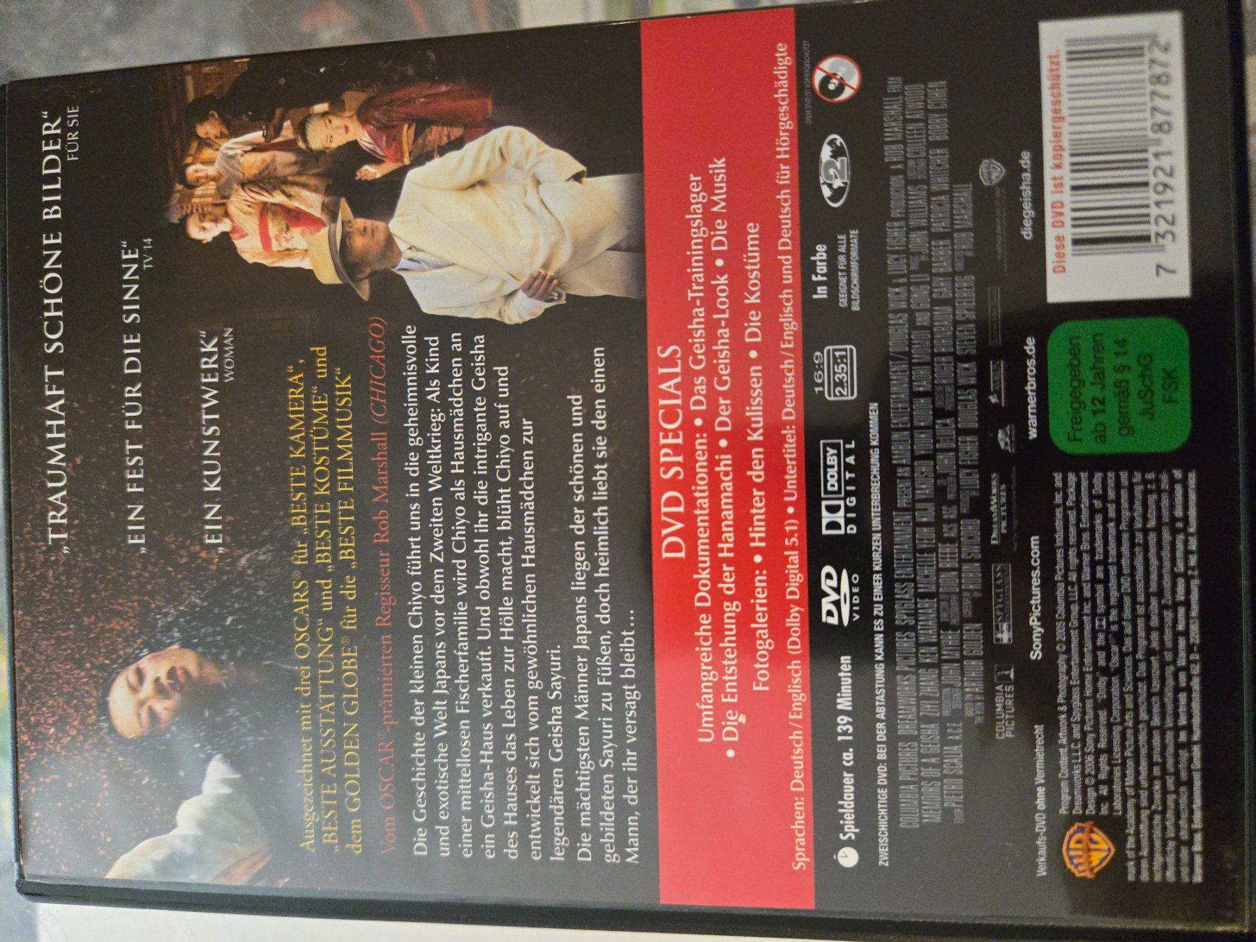 Alle DVDs: Die Geisha DVD – Gebraucht aus Bussigny von Kfdlt 1