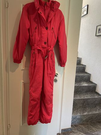 Vintage Killy Ski Suit Snowsuit Red Winter Retro