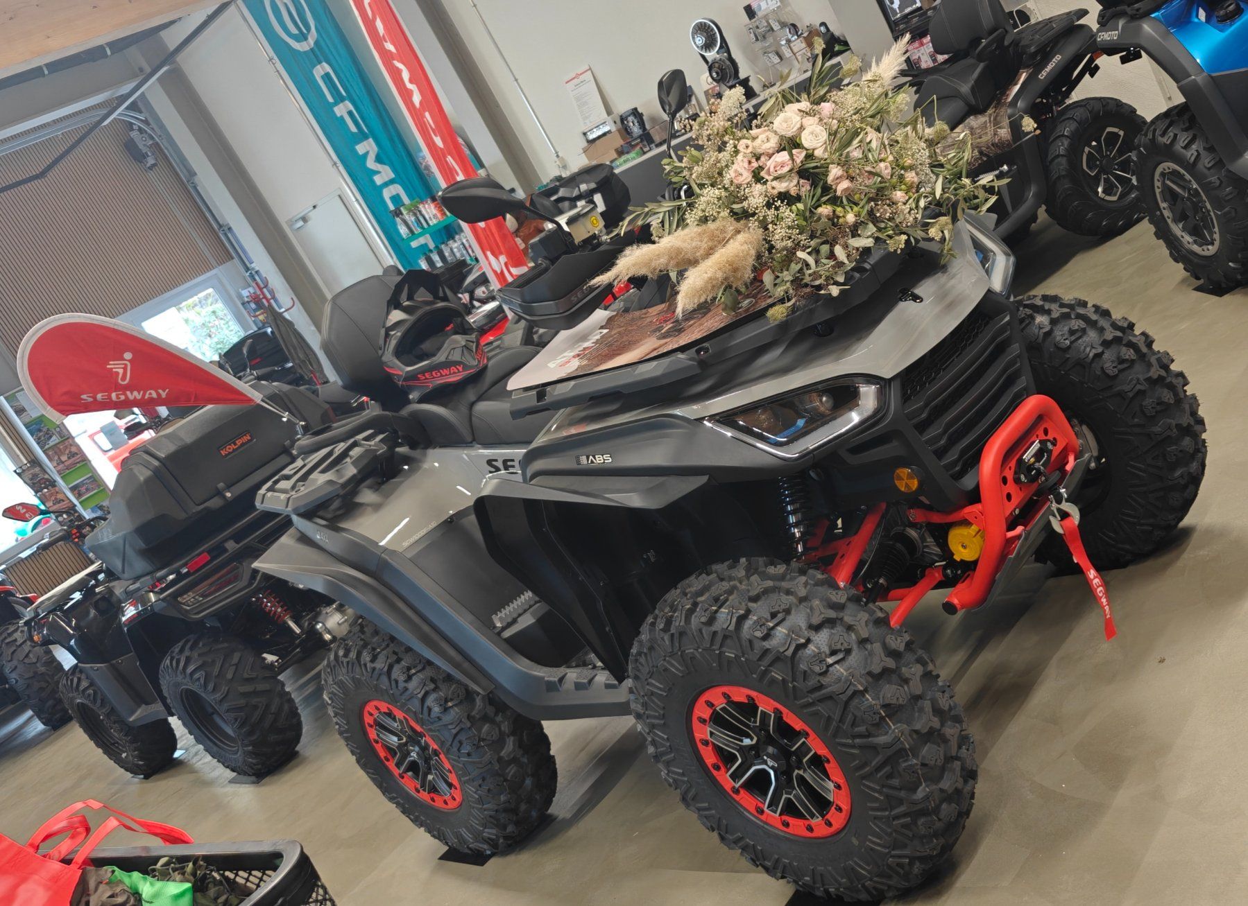 Segway ATVs / Quads: Segway AT 10 W ABS – Neu (gemäss Beschreibung) aus Trimmis von 0004