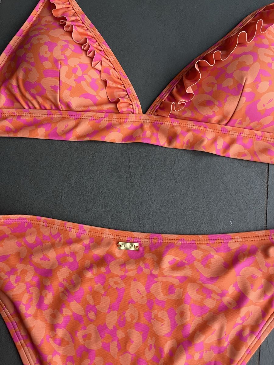 Costumi da bagno & Bikini: Shiwi Bikini Leomuster, Orange Pink - M – Usato da Sax venduto da _Kornblume_ 1