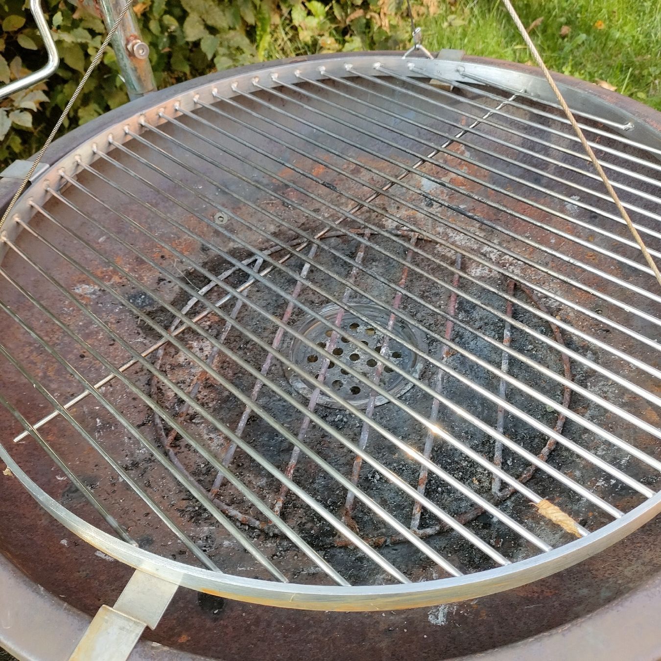 Feuerschale: Schwenkgrill mit Feuerschale  – Gebraucht aus Speicher von Indigoblau_3 3