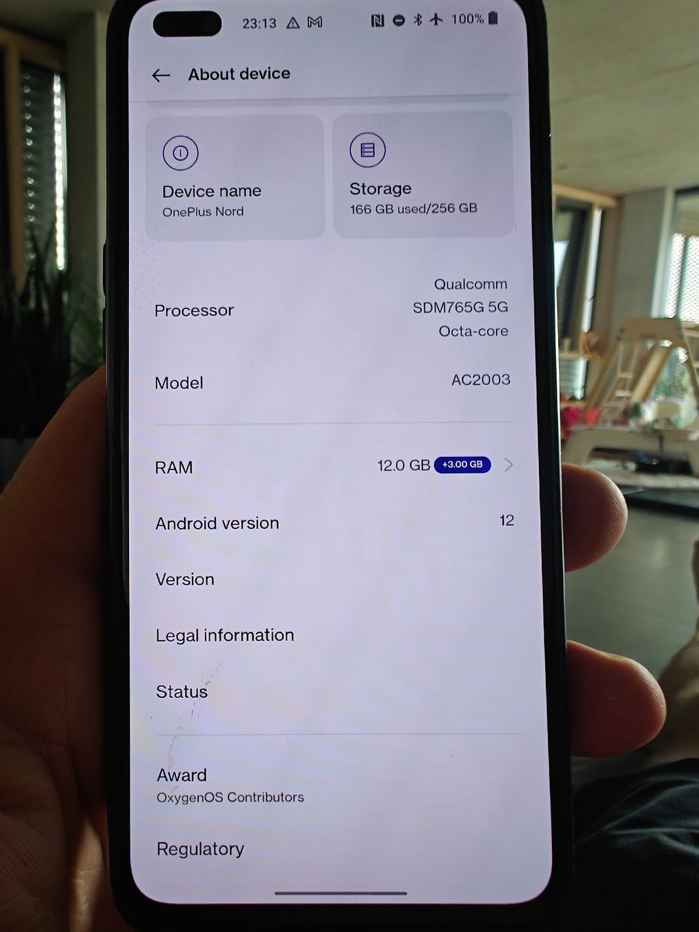 OnePlus Telefoni cellulari / Smartphones: Oneplus Nord 256 GB 12 GB RAM  – Usato da Ermatingen venduto da ans_m6lj 9