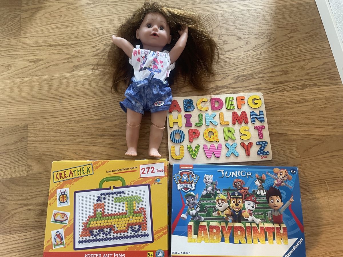 Giocattoli: Bäbi, Spiele: abc Puzzle, Steckspiel, Paw Patrol Labyrinth – Usato da Uitikon Waldegg venduto da Kappeli_17