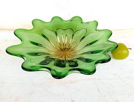 Schale Murano Glas Fruchtschale Vintage Mid Century