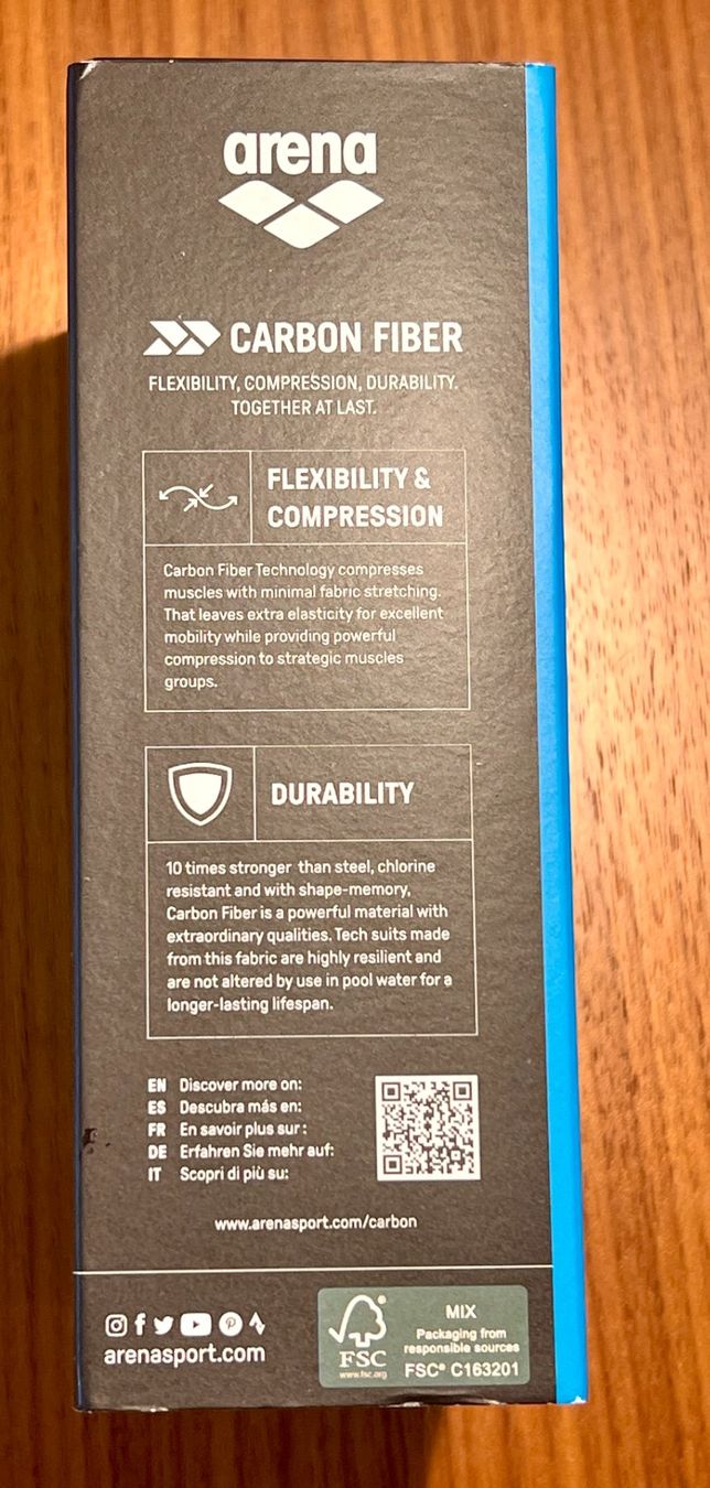Completi: Neu ARENA Powerskin Carbon-Glide LTD Ed.  -Grösse D 1 – Nuovo e nell'imballaggio originale da Zürich venduto da Herzblatt99 4