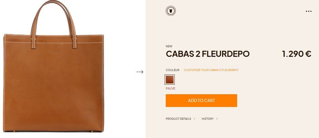 Taschen für Damen: Just Campagne Cabas Tasche / sac – Gebraucht aus Collonges von Auganien 1