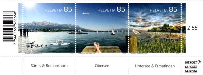Tous les timbres: Serien-Streifen Bodensee** – Neuf (Voir description) à Dottikon par haeusibuh5