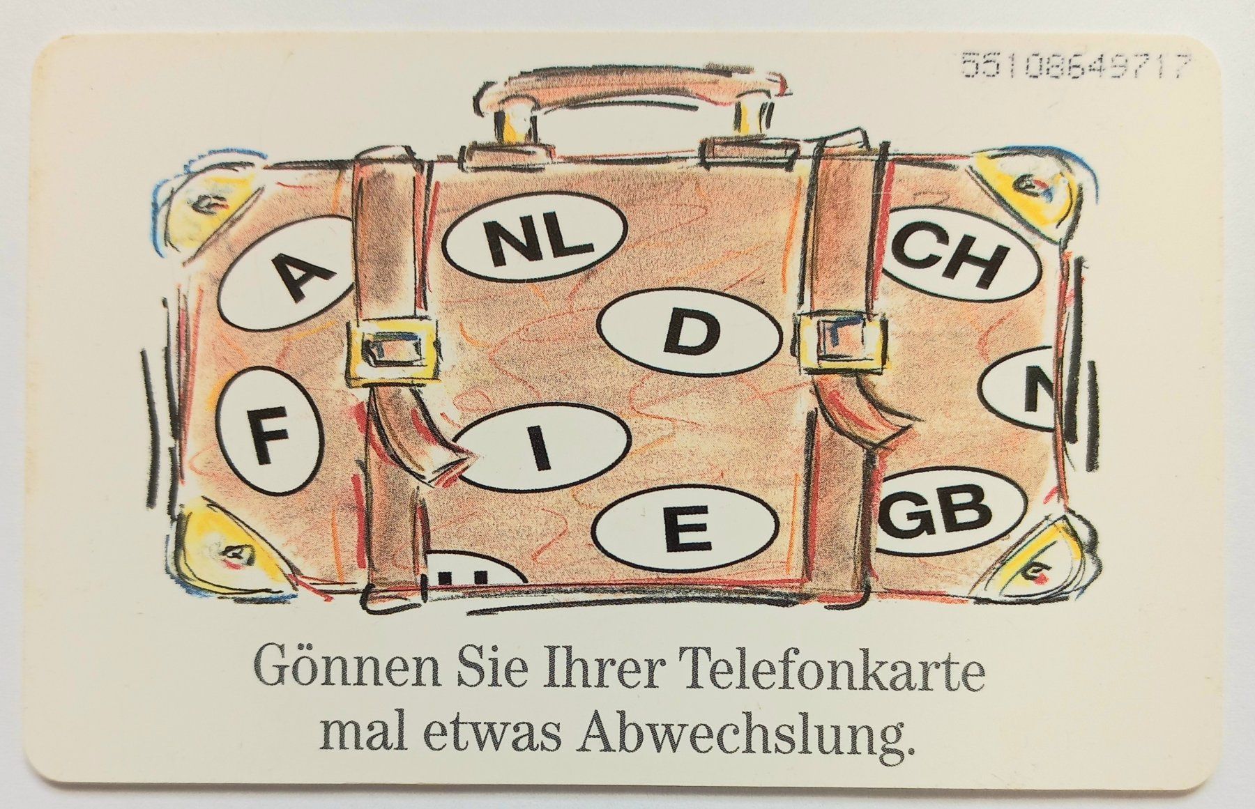 Schede telefoniche: Deutsche Telekom - Reisen 1995 - D – Usato da Niederuzwil venduto da lubimaja