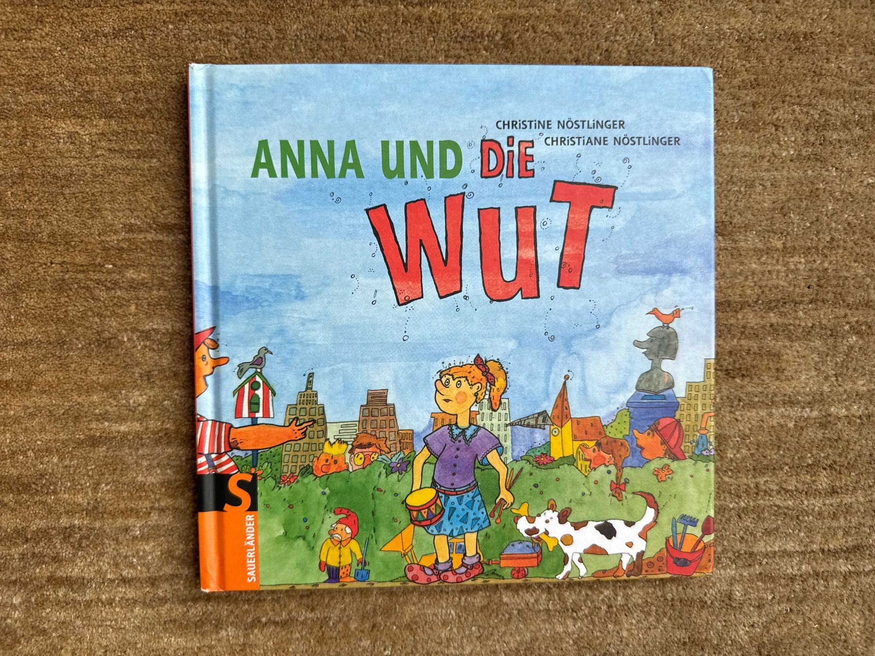 Libri: Anna und die Wut - Christine Nöstlinger – Usato da Aarau venduto da Kilauea