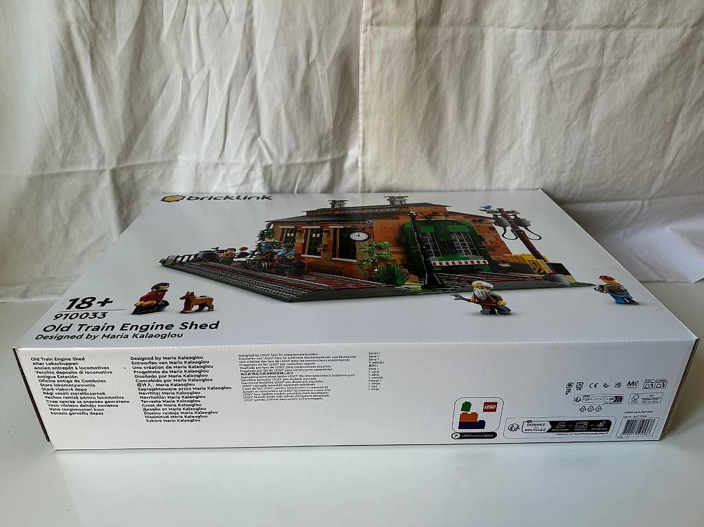 Lego Spielzeuge: Lego Bricklink - Old Train Engine Shed - 910033 - NEU/OVP – Neu und originalverpackt aus Zürich von pas_m5pc 5