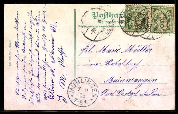 Cartes postales: AK Basel, Neue mittlere Rheinbrücke – D'occasion à Berlin par bartko-reher 1