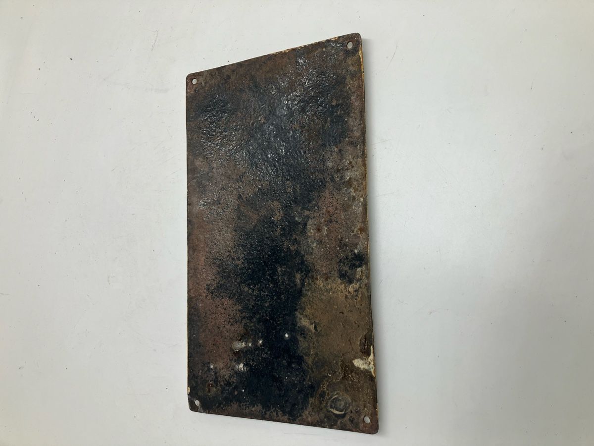 Insegne: Plaque émaillée ancienne  – Usato da fribourg venduto da Retroverso 5