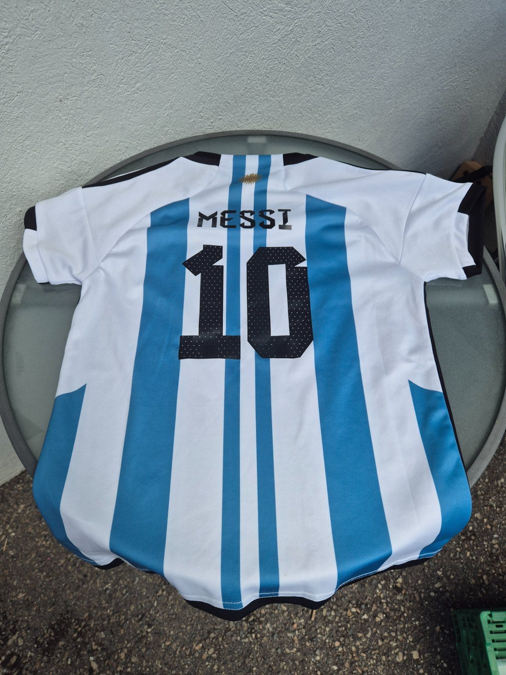 Trainer, Turnhosen & -trikots: Messi Argentinien Trikot Grösse 146 – Gebraucht aus Oberbuchsiten von laffite54 1