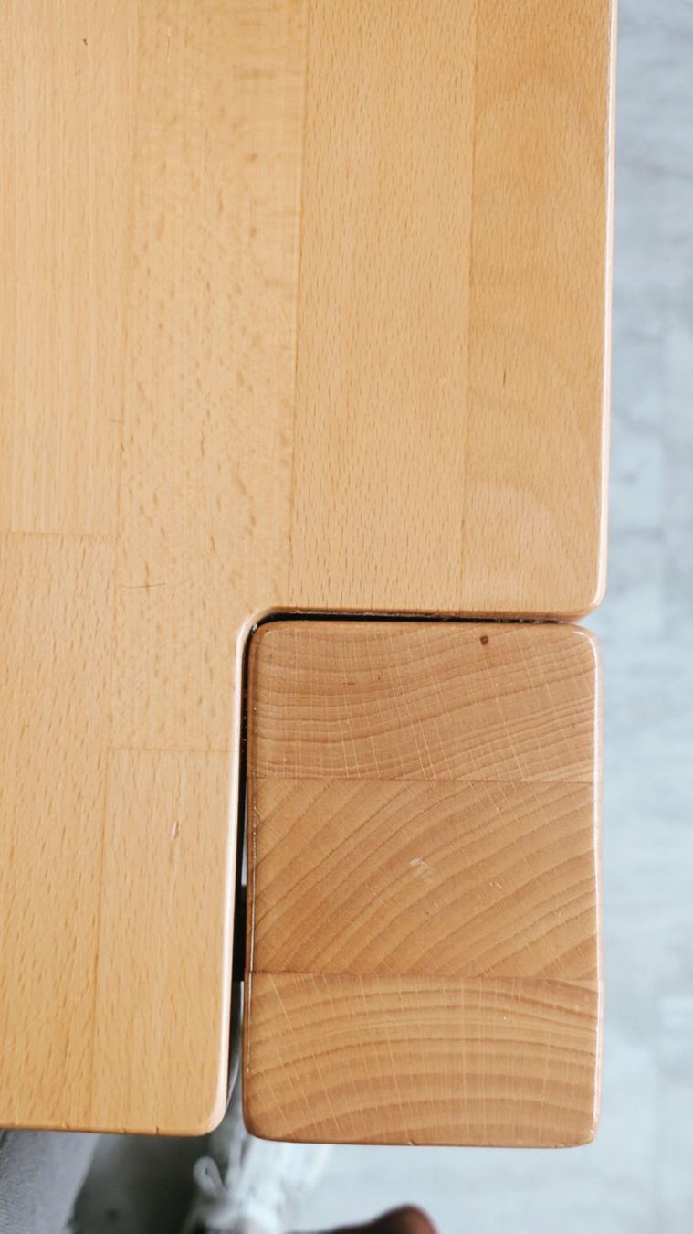 Set di tavolo e panche: Table à manger et six chaises en bois – Usato da Sion venduto da ale_6cth 3